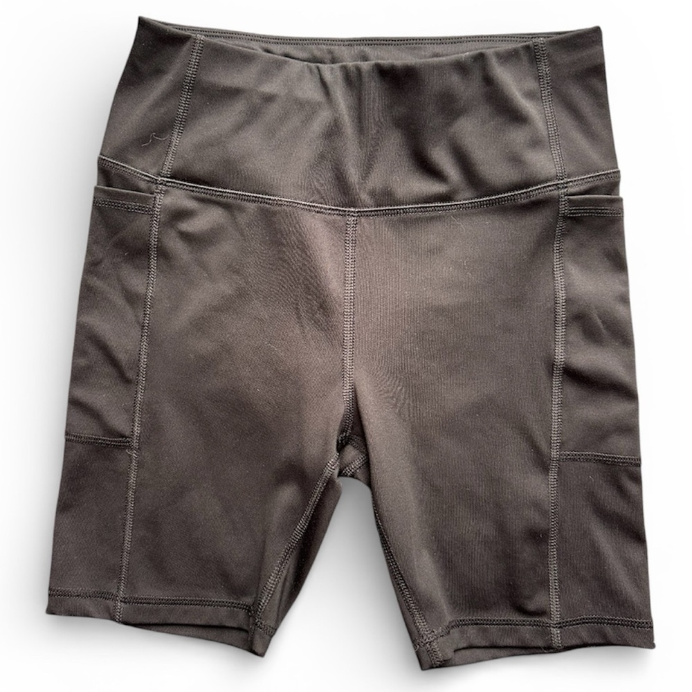 Athletic Works Black Bike Shorts